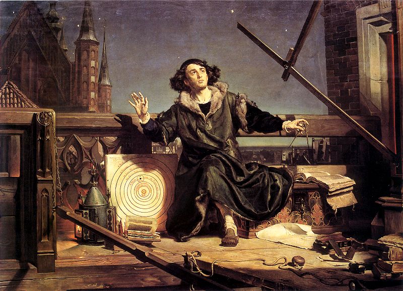 Astronom Kopernik, czyli rozmowa z Bogiem - obraz olejny Jana Matejki z 1873 roku